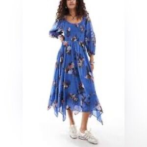NWT Free People Morning Glory Maxi Dress, XS